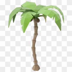 Coconut Tree Png File Download Free - Palm 3d Low Poly, Transparent Png - free tree png