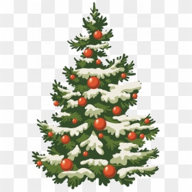 Merry Christmas Tree Png - Winter Tree Christmas Png, Transparent Png - chrismas tree png