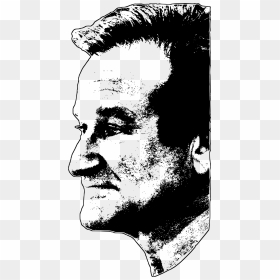 Robin Williams Outline Clip Arts - Robin Williams Outline, HD Png Download - utah outline png