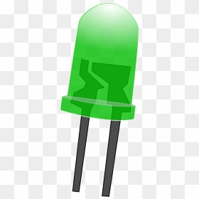 Green Led Lamp Clip Arts - Chair, HD Png Download - light bulb on off png