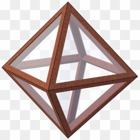 3d Chess Octahedron - Kajen Town Square, HD Png Download - 3d triangle png