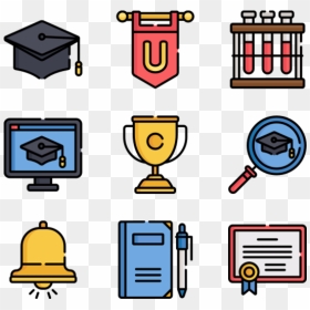 E Learning Free Icons, HD Png Download - university icon png