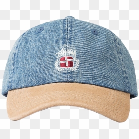 Stussy Denim Suede Crest Cap Colour, HD Png Download - urban outfitters png