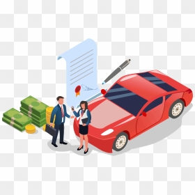 Car Title Loans In Canada - Title Loans, HD Png Download - car from above png