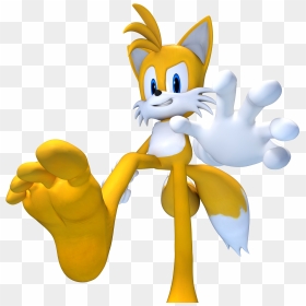 Tails The Giant By Feetymcfoot - Foot Tails The Giant Fox, HD Png Download - fox tail png