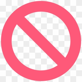 No Entry Sign Transparent , Png Download - Transparent No Entry Symbol, Png Download - and sign png