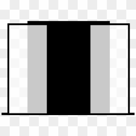 Black-and-white, HD Png Download - door icon png