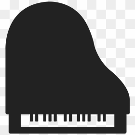 Grand Piano Icon - Cartoon Piano Icon, HD Png Download - piano icon png
