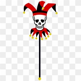 Skull Marotte Clip Arts - Skull And Crossbones, HD Png Download - staff icon png