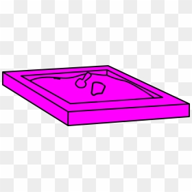 Sand Pit Clipart Black And White, HD Png Download - sandbox png