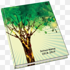 2018-2019 Yearbook Covers - Yearbook Cover Ideas Growth, HD Png Download - yearbook png