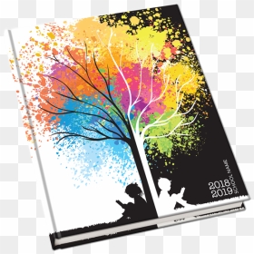 2018-2019 Yearbook Covers - Yearbook Cover Ideas 2019, HD Png Download - yearbook png