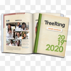 Sample Treering Books, HD Png Download - yearbook png