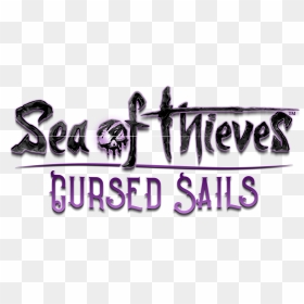 The Cursed Sails Will Drape Over The Sea In July, Centering - Sea Of Thieves Cursed Sails Logo, HD Png Download - drape png
