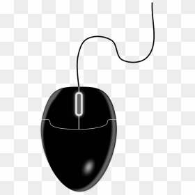 Black Mouse Clipart - Black Computer Mouse Clipart, HD Png Download - mouse .png