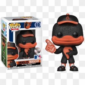 The Oriole Bird Baltimore Orioles Funko Pop Vinyl Figure - Funko Pop Baseball Mascots, HD Png Download - baltimore orioles png