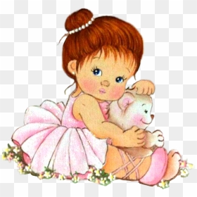 #baby #ballerina - Cartoon, HD Png Download - baby ballerina png
