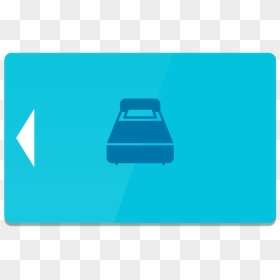Picture Of Magnetic Stripe Plastic Hotel Key Card - Emblem, HD Png Download - blue stripes png
