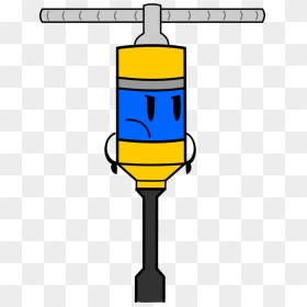 Jack Hammer Png Pic - Bfdi Jackhammer, Transparent Png - jackhammer png