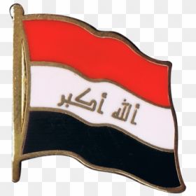 Iraq Flag Pin, Badge - Flag, HD Png Download - iraq flag png
