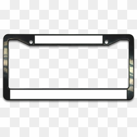 Car Tag Clipart Picture Transparent Customizable Plastic - License Plate Frame Png, Png Download - blank license plate png