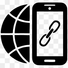 Globe With Iphone - Iata Azerbaijan, HD Png Download - iphone png icon
