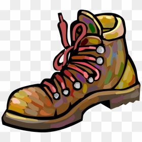 Royalty Free Boots Vector Illustration - Hiking Boot Clipart, HD Png Download - hiking boots png
