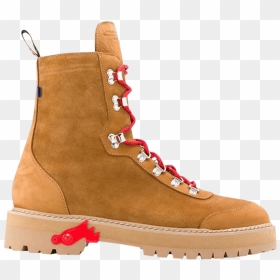 Off White Hiking Boots, HD Png Download - hiking boots png