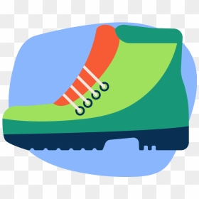 Hiking Boot Clipart , Png Download, Transparent Png - hiking boots png