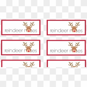 Clip Art, HD Png Download - reindeer nose png