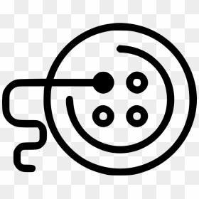 Sew Thread String Roll - Icon, HD Png Download - white string png