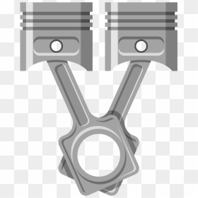 Engine Clipart Piston - Car, HD Png Download - pistons png