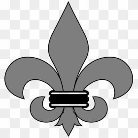 Black Fleur De Lis Png Clipart Transparent Png , Png - Symbols That Represent Middle Ages, Png Download - white fleur de lis png