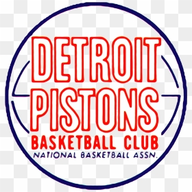 Detroit Pistons Logo 1957, HD Png Download - pistons png
