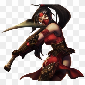 Transparent Akali Png - Akali Splash Art Png, Png Download - akali png