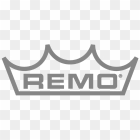 Remo Logo Transparent Grey - Remo Drum, HD Png Download - drumline png