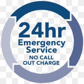 Circle, HD Png Download - 24 hour emergency service png