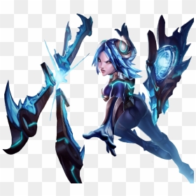 Frostblade Irelia Skin Splashart - Irelia Png League Of Legends, Transparent Png - akali png