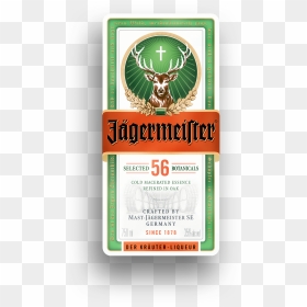 Jager Bomb Bottle Price In India, HD Png Download - jagermeister logo png