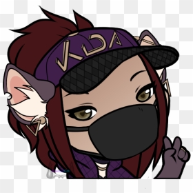 Kda-akali Cosplay - Cartoon, HD Png Download - akali png