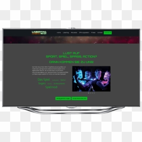 Led-backlit Lcd Display, HD Png Download - laser tag png