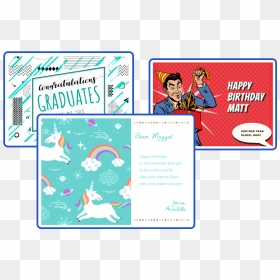 Inspiring Templates - Cartoon, HD Png Download - greeting card png