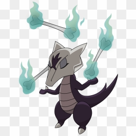 Pokemon Alola Marowak Girl, HD Png Download - marowak png