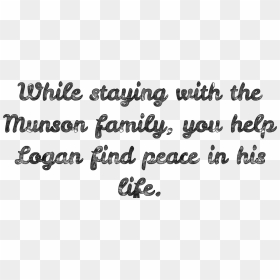 Calligraphy, HD Png Download - logan movie png