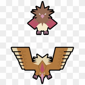 Transparent Spearow Png - Illustration, Png Download - spearow png