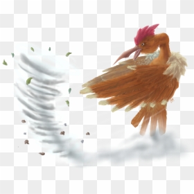 Fearow Used Whirlwind Game Art Hq Tribute By Yggdrassal, HD Png Download - spearow png