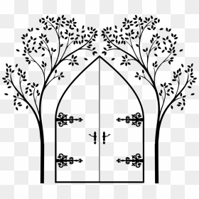 Wall Decals Trees For Nursery, HD Png Download - architecture tree png