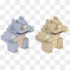 Download Zip Archive - Pokemon Quest Shiny Rhydon, HD Png Download - rhydon png