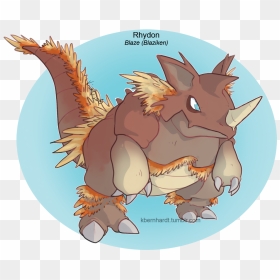 Cartoon, HD Png Download - rhydon png