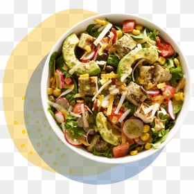 Avocado And Chicken Spinach Salad - Restaurant Salata Menu, HD Png Download - chicken salad png